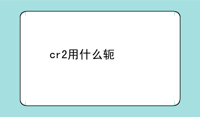 cr2用什么软件打开